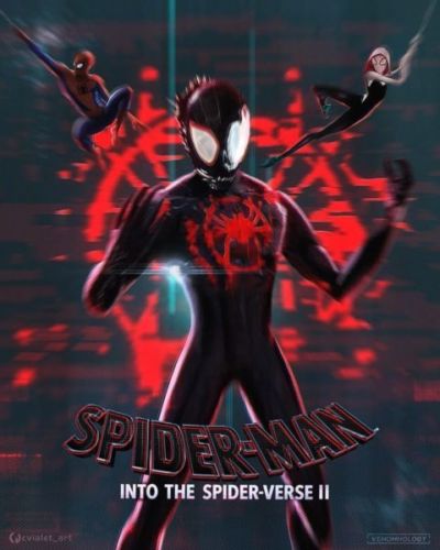 fan poster de Venom en 'Spider-Verse 2'
