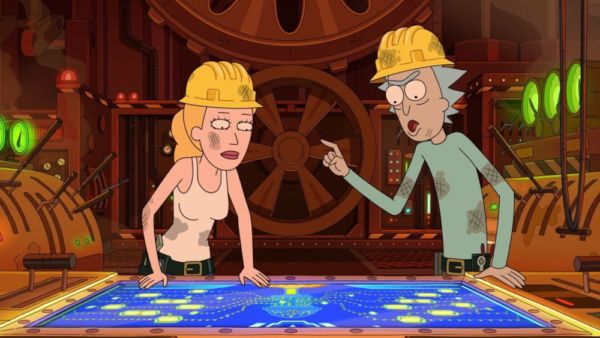 referencia al MCU en Rick and Morty
