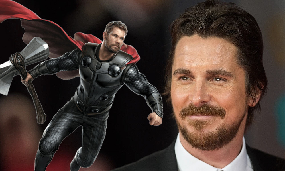 Fan art de Christian Bale como Adam Warlock
