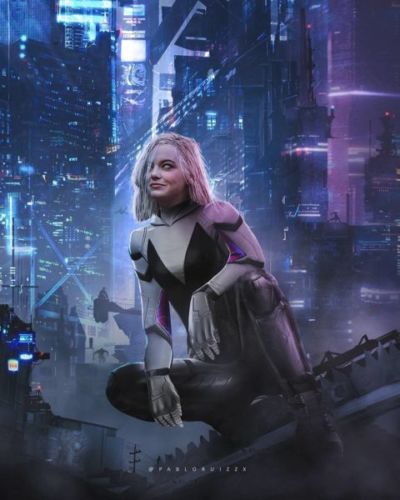 Emma Stone como Spider-Gwen