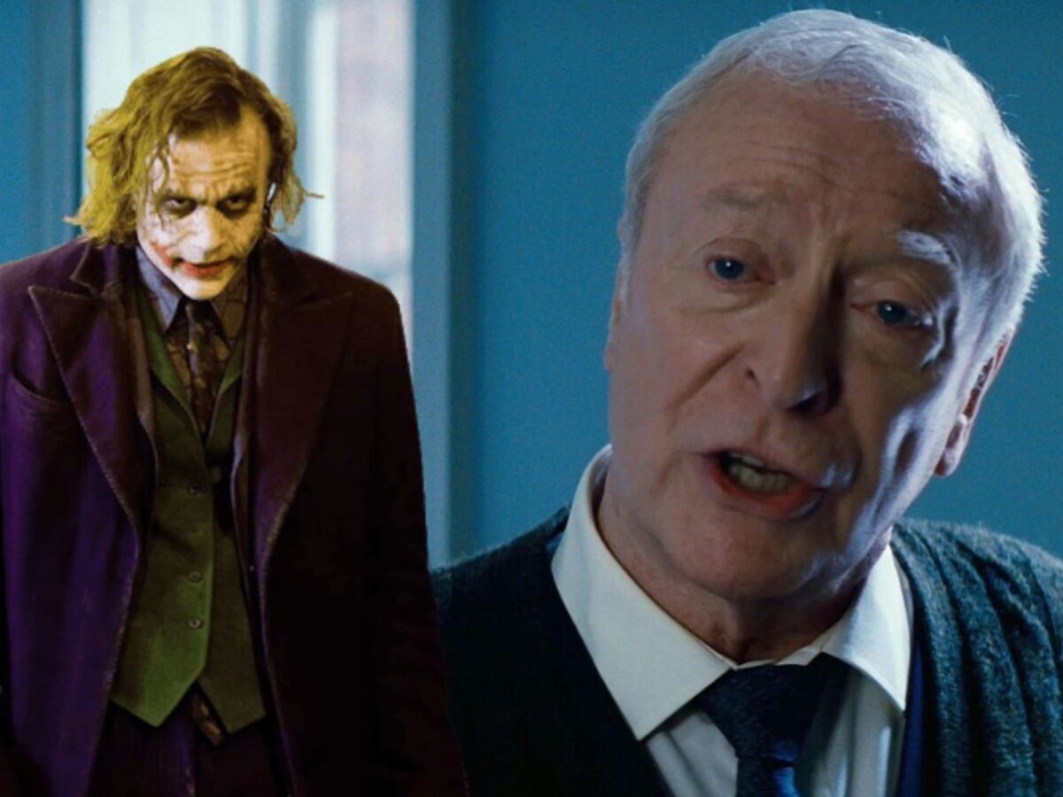 Por culpa de Heath Ledger, Michael Caine tuvo estos problemas en 'The Dark  Knight'