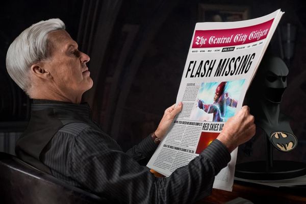 Michael Keaton como Batman en el DCEU