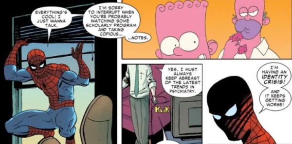 'The Simpsons' existen en el universo de Spider-Man
