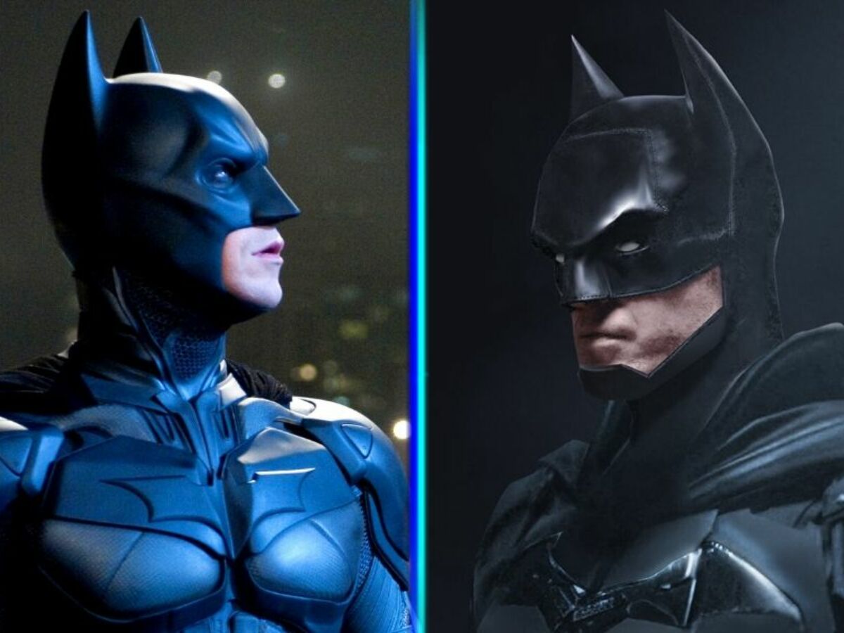 Qué diferencias (y similitudes) tienen los trajes de Batman de Robert  Pattinson y Christian Bale?