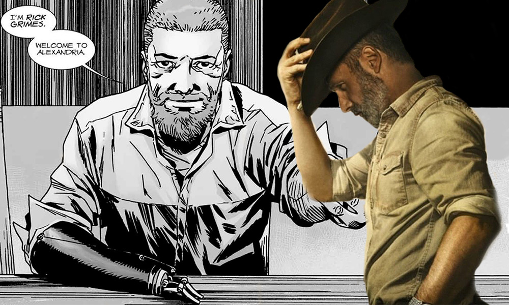 Por qué Rick Grimes no perdió la mano
