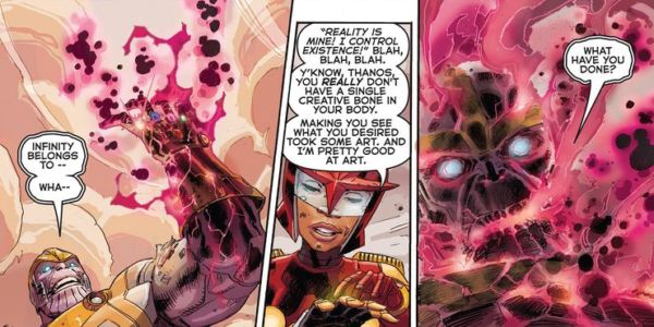 Thanos fue eliminado por una gema falsa