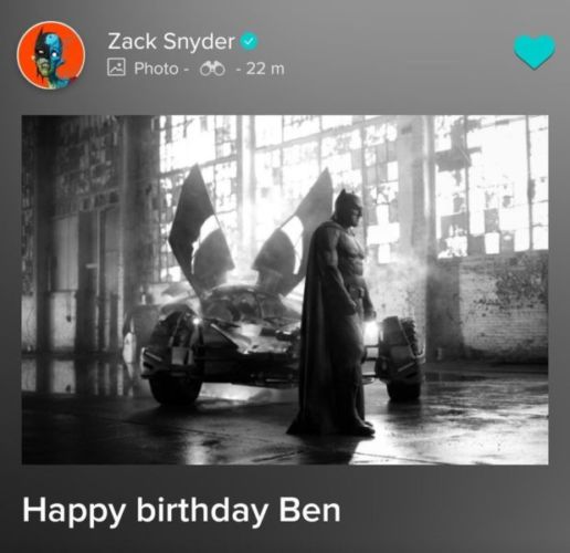 imagen inédita de Ben Affleck en 'Justice League'