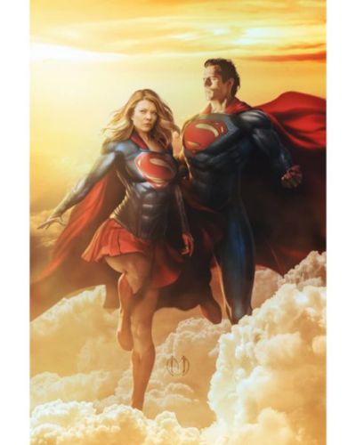 Natalie Dormer se convierte en Supergirl