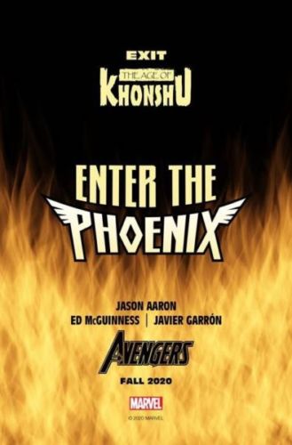 se anunció el cómic Enter The Phoenix