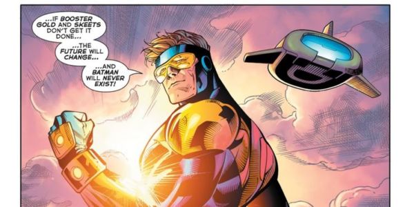 Batman Beyond con Booster Gold