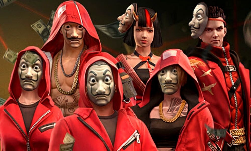 'La Casa de Papel' aparecerá en Free Fire