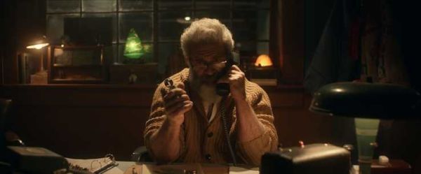 primera imagen de Mel Gibson en 'Fatman'