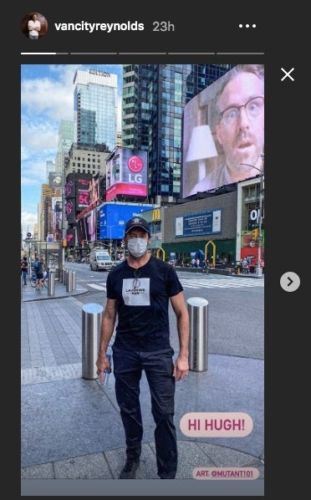 Ryan Reynolds edito foto de Hugh Jackman
