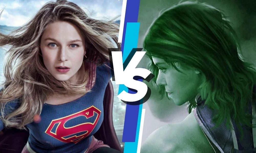 She-Hulk Vs Supergirl