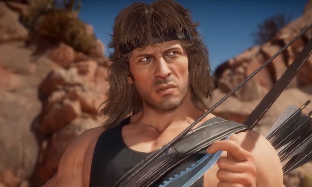 Así luchará Rambo en 'Mortal Kombat 11'