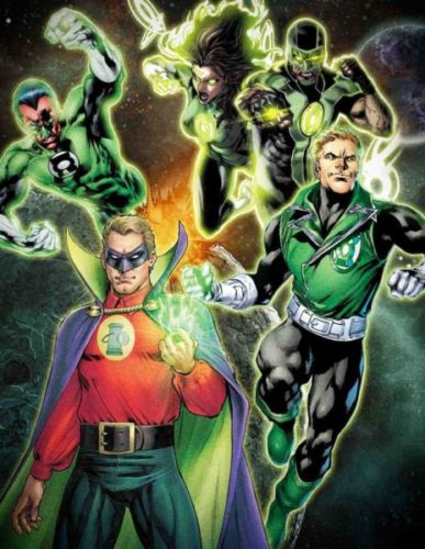 Personajes en la serie de Green Lantern