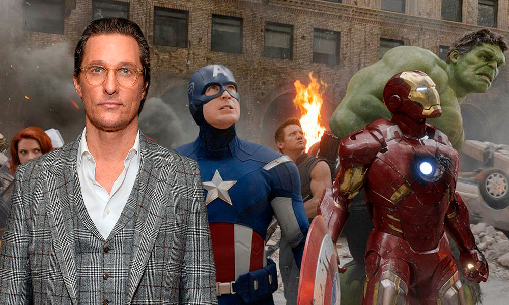 Matthew McConaughey quería interpretar a Hulk