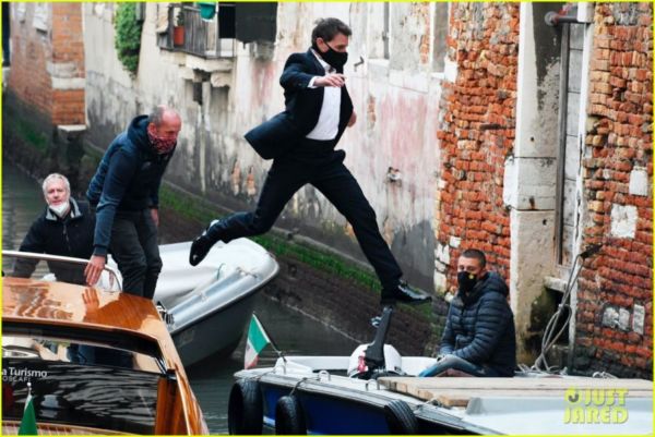 nuevas fotos de Tom Cruise en 'Mission Impossible 7'
