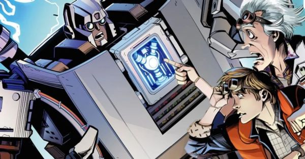 Personajes de 'Back to the Future' conocerán a los Transformers