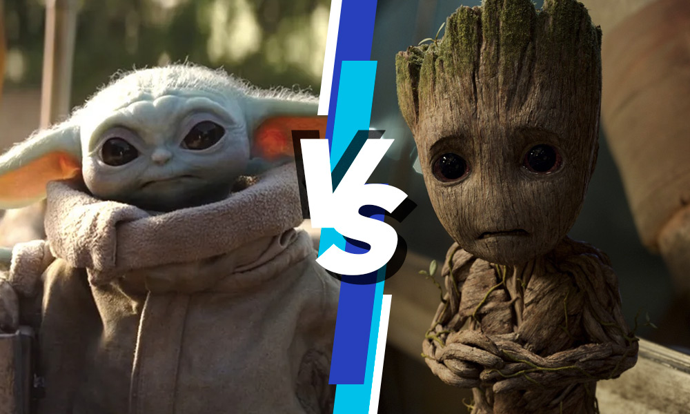 Baby Groot es más inteligente que Baby Yoda