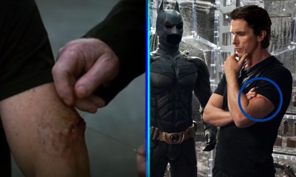 herida de Batman en The Dark Knight