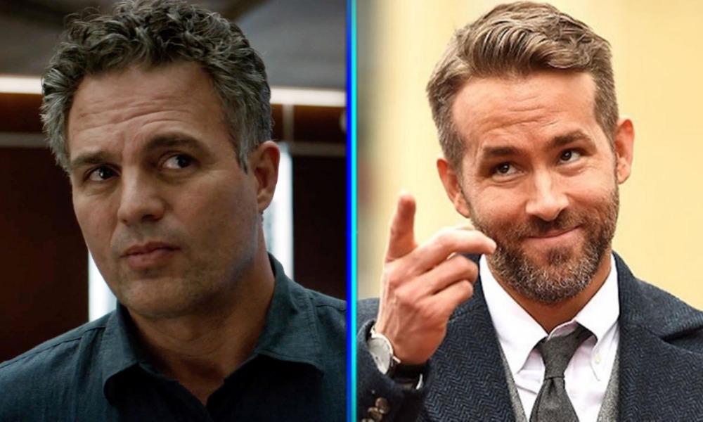 Mark Ruffalo y Ryan Reynolds en The Adam Project