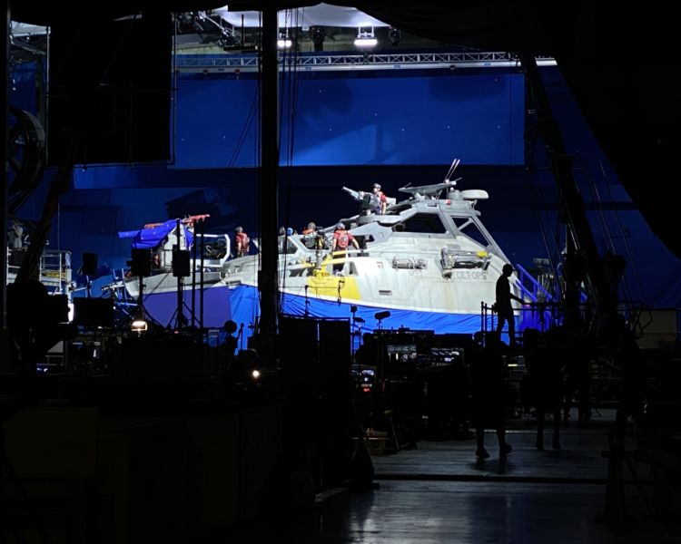 fotos del set de grabación de 'Avatar 2'