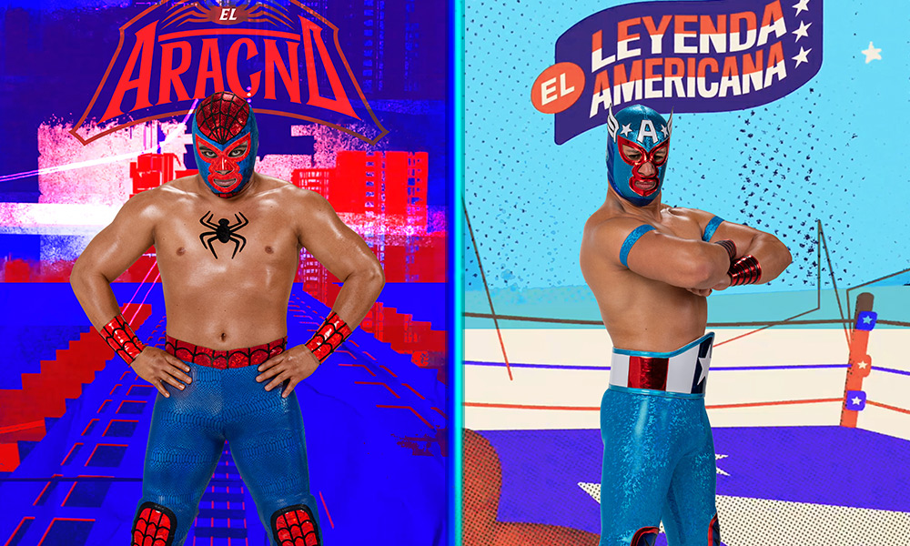 Marvel presenta a sus nuevos luchadores de AAA