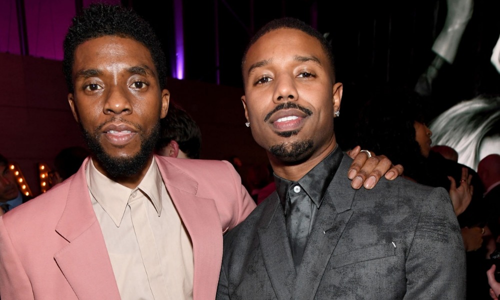 Michael B Jordan habla del fallecimiento de Chadwick Boseman