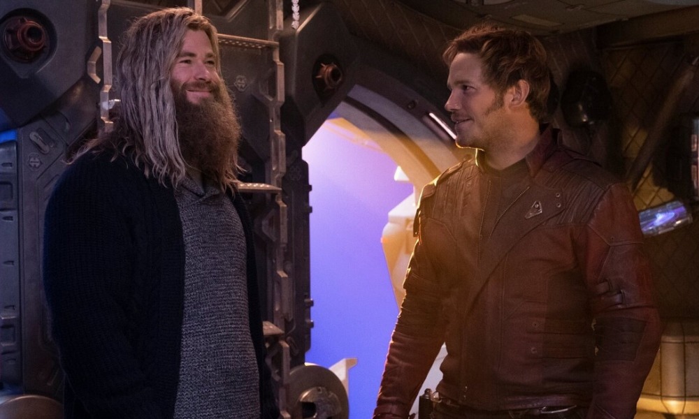 Chris Hemsworth se intimida ante Chris Pratt