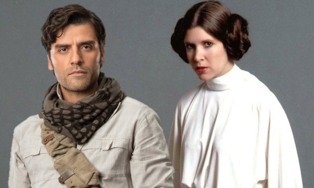 Leia ya conocía a Poe