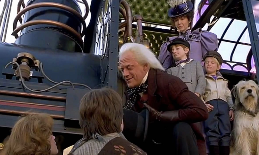 Tren de Volver al Futuro
