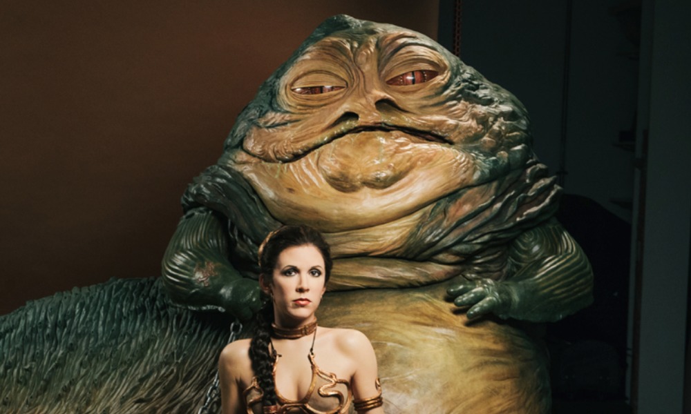 Princesa Leia usó el lado oscuro