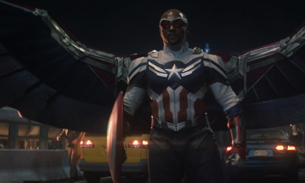 Diferencias del traje de Captain America de Sam