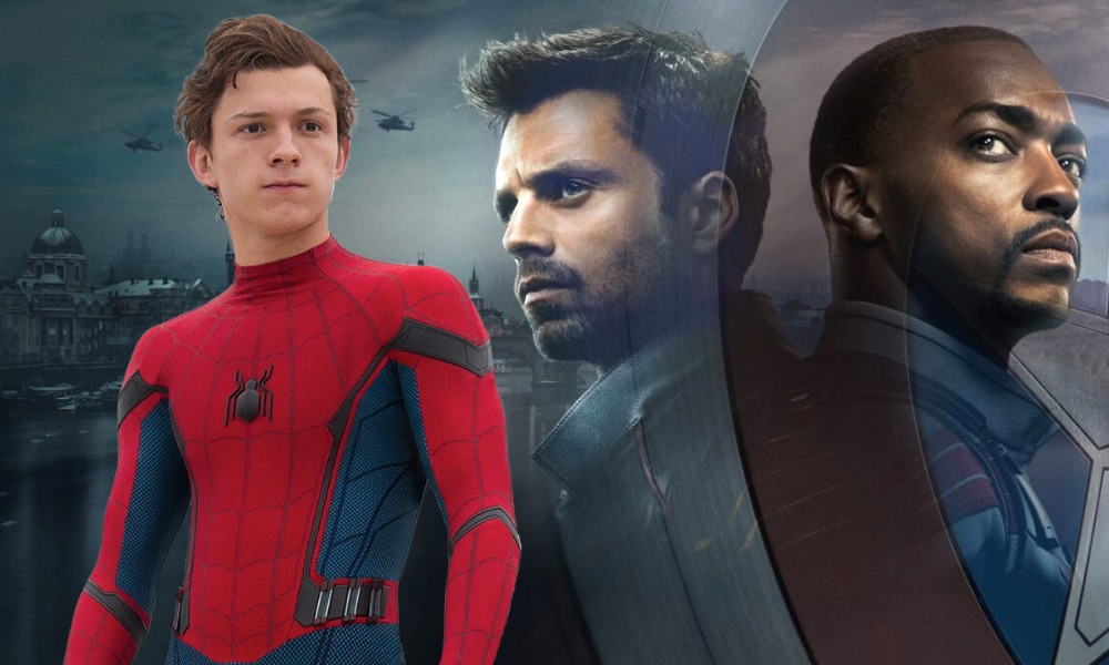 Spider-Man al final de The Falcon and the Winter Soldier