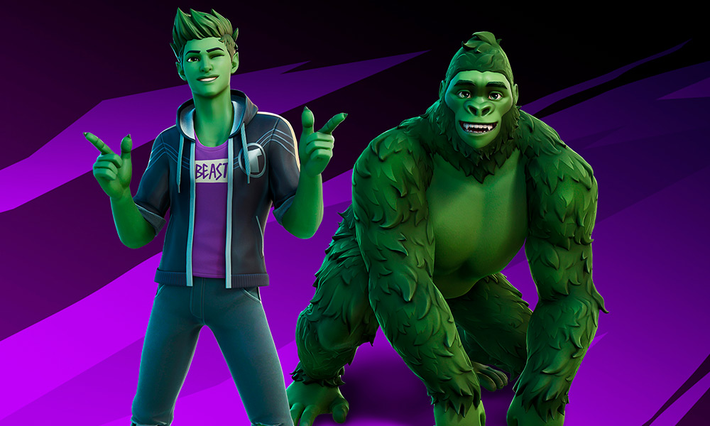 Beast Boy llega a Fortnite