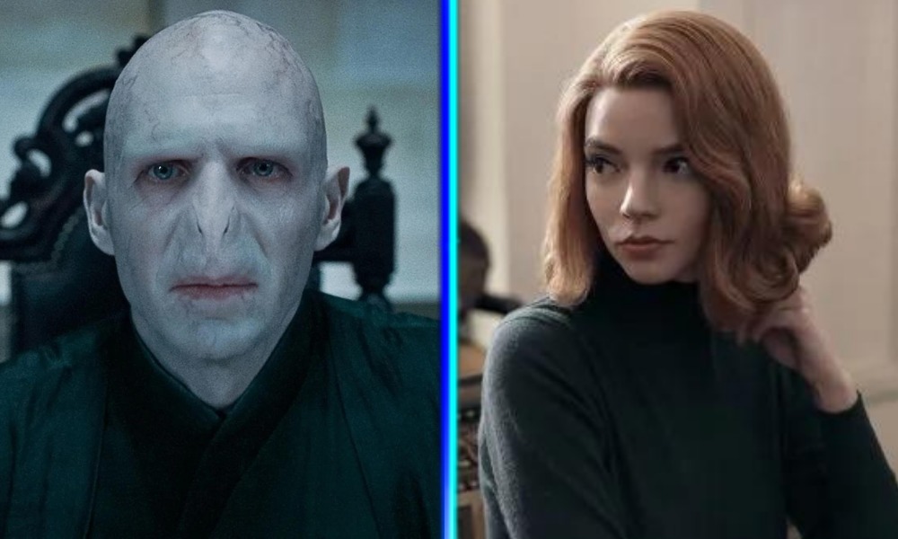 Anya Taylor-Joy y Ralph Fiennes en 'The Menu'
