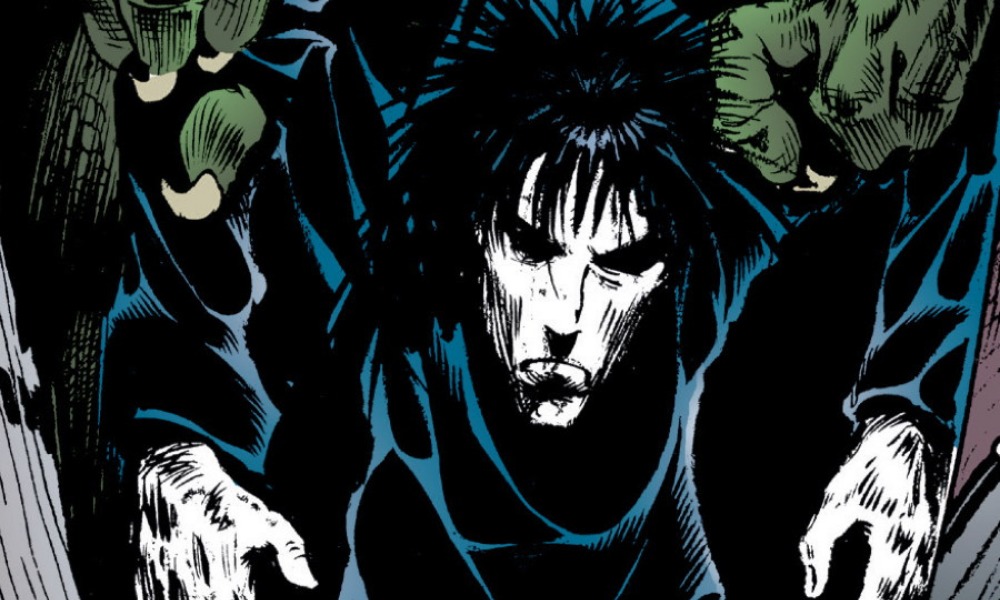 detrás de cámaras de Sandman