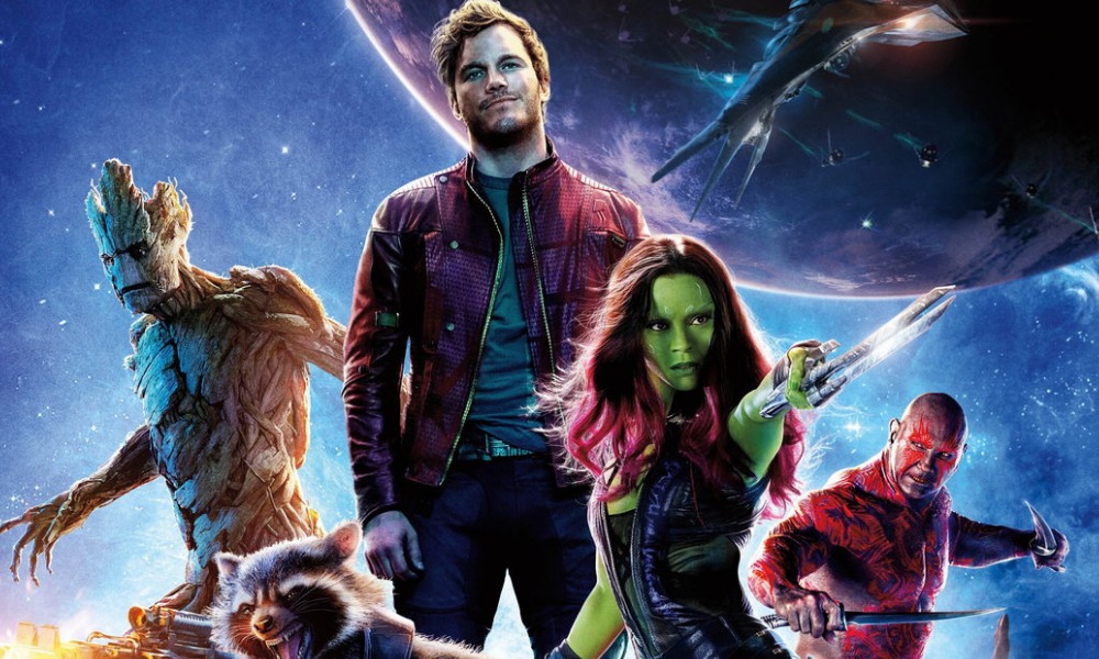 guion gráfico de 'Guardians of the Galaxy Vol 3'