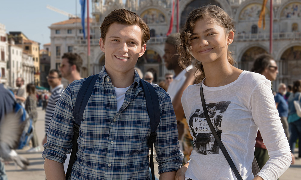 Imagen detrás de cámaras de Spider-Man: No Way Home de Zendaya